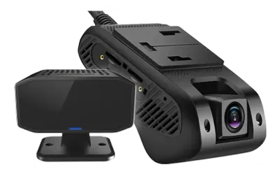 Dashcam dual con GPS Tracknel
